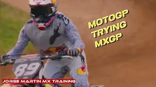 Jorge Martin and Maverick Vinales MX training offseason 2025 [upl. by Nitaj]