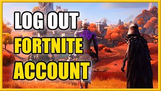 How to LOG OUT of Fortnite Epic Account on PS5 amp Xbox Series X Best Method [upl. by Elamef]