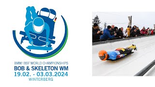 Women´s Skeleton Race WCH Winterberg  Heat 2 [upl. by Noyahs]