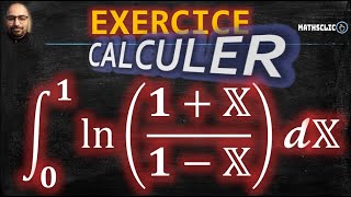 🔴INTÉGRALES IMPROPRES  CALCUL DE LINTEGRALE DE ln⁡𝟏𝕏𝟏−𝕏 ENTRE 0 ET 1 [upl. by Elita]