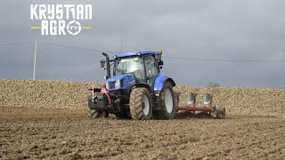 ☆Oporowa Orka Smerfem☆GR Gurzkowscy☆New Holland w Akcji☆Kverneland☆ [upl. by Orsola70]