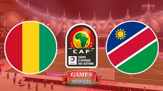 Guinea vs Gambia  CAN Africa Cup Of Nations Final 2024  eFootball PES Gameplay PC HD [upl. by Tehcac211]