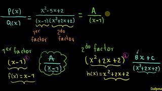 Cálculo Integral Fracciones Parciales [upl. by Leatrice273]