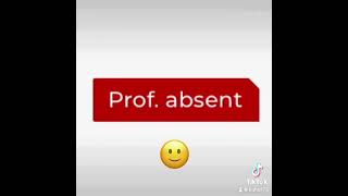 Prof absent vs ￼ prof décédé [upl. by Shull]