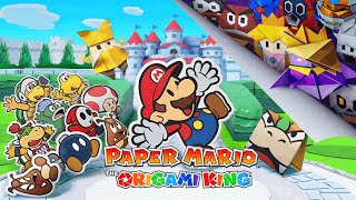 Vellumental Area Battle Thinking  Paper Mario The Origami King OST [upl. by Atikcir]