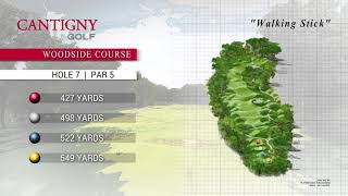 Cantigny Golf Club Woodside Hole 7 [upl. by Abbi]