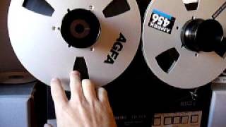 Tandberg TD 20A reel to reel deck [upl. by Eliathan]