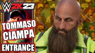 WWE 2K23 Tommaso Ciampa Entrance Cinematic [upl. by Sinnard]