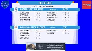 Launceston Mens 2nd Grade v Riverside Mens 2nd Grade [upl. by Chrissa]