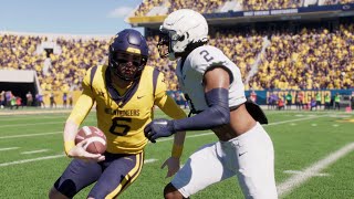 Penn State vs West Virginia  NCAA Football 83124 Full Game Highlights College Football 25 Sim [upl. by Ordnajela643]