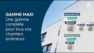 Gamme MAXI façade  la réussite de vos chantiers façade saffiche en GRAND [upl. by Edrahs]