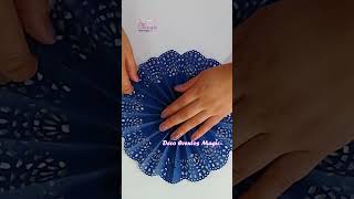 ✨Decoracion con rosetones para Bautizo🕊️Decoration with paper rosettes for Christening shorts diy [upl. by Alyl195]