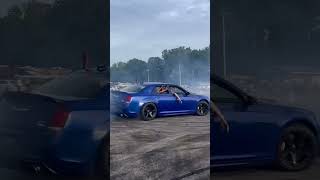 Hellcat Chrysler 300 Gets Wide While Drifting😳🔥 [upl. by Airyk562]