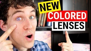 NEW Color Contact Lenses  DAILIES Color Contact Lenses Review Natural Looking [upl. by Groark]