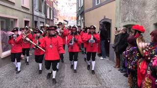 Laufenburg Großes Narrentreffen 2013 Teil 1 34 [upl. by Nevanod]