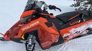 Walk Around Fully Loaded 2024 Polaris VR1 850 Patriot Boost 137 [upl. by Ellednek628]