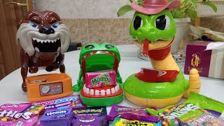 🔴 LIVE PLAYTIME ASMR TOY BAD DOG MONSTER CROCODILE AND HUNGRY RATTLESNAKE SATISFYING [upl. by Ymrots]