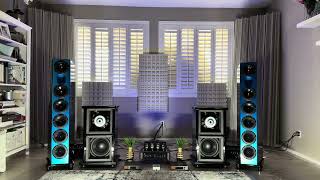 Sound Demo  Slap Bass Guitar  GRResearch NXOtica  Rythmik Open Baffle HFrame Subwoofers [upl. by Scevor669]