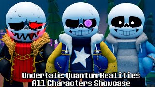 BEST SvS GAME Undertale Quantum Realities All Characters Showcase [upl. by Lontson]