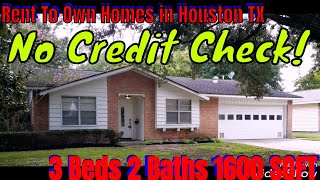 Rent To Own Homes in Houston TX  Lease Option  Owner Finance [upl. by Adnuahsar]