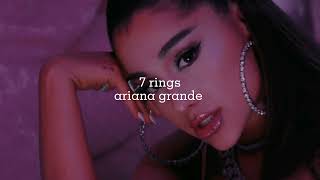 7 rings  ariana grande  slowed [upl. by Johansen]