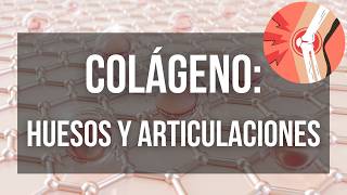 ⭐COLÁGENO⭐ Suplementación en enfermedades ARTICULARES y ÓSEAS 🦴🦵🏼Juan Serrano [upl. by Ggerk]