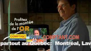 Comptantcom Pub grand maman Québec achat or argent comptant [upl. by Ilise]