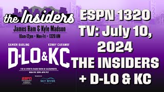 Kawhi Leonard Out Of Team USA Top NBA Team Offseasons  July 10 The Insiders  DLo amp KC [upl. by Babbie]