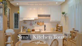 Small amp Cozy Kitchen Tour Philippines ✨☁️  Storage Ideas for Small Spaces 📥 [upl. by Alano]