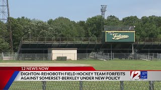 DightonRehoboth girls field hockey team forfeits game due to male player [upl. by Schuman]