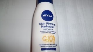 Nivea Skin Firming Hydration Body Lotion [upl. by Niac]