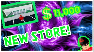 BUILDING A NEW STORE Store Empire ROBLOX [upl. by Anibur]