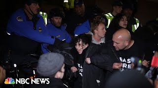 ProPalestinian demonstrators and Capitol Police clash near DNC headquarters [upl. by Asiulairam]