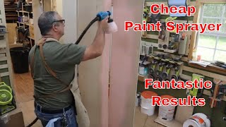 Tilswall 800W HVLP Paint Sprayer Unboxing Review and Testing [upl. by Nodnrb]