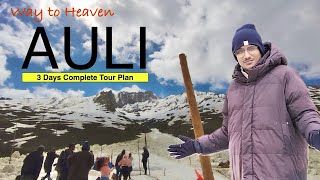 My Auli Experience 👉 Must Watch this Before going to Auli Trip 🚗🚗 Top 10 auli places to visit 🔥🔥 [upl. by Willa784]