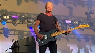 20240619 Sting quotVoices Inside My HeadMessage In a Bottlequot  live at Belsonic Belfast NI [upl. by Ylro]