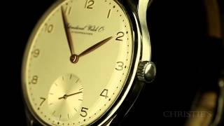 IWC Portuguese Jubilee Ref 5441  Watch Shop [upl. by Ahsienek166]