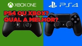 PS4 ou Xbox One Qual é a melhor  Wii descontinuada [upl. by Dnama]