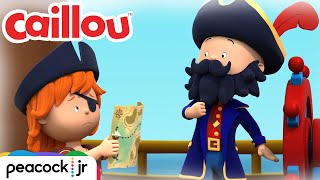 Caillou Learns to Be a Great Pirate Captain  FULL EPISODE  CAILLOU [upl. by Hartill]