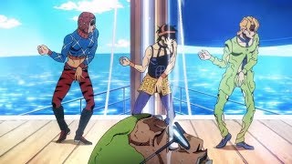 Jojo Part 5 Vento Aureo  Passione Dance Scene Extended [upl. by Schnurr]