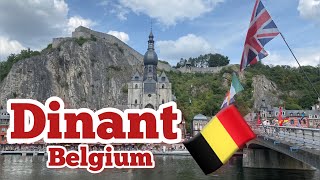 One day in DinantBelgium  Walking Tour 2022  Ardennes region Travel vlog [upl. by Senzer718]