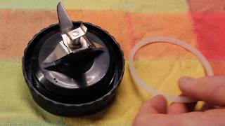 How to remove Ninja Blender Gasket for cleaning [upl. by Leilah]