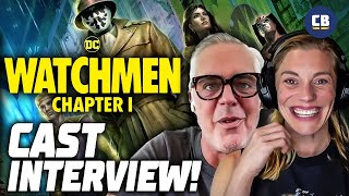 DCs DARKEST Animated Movie The Watchmen Chapter 1 Cast Interview Katee Sackhoff Titus Welliver [upl. by Cathrine]