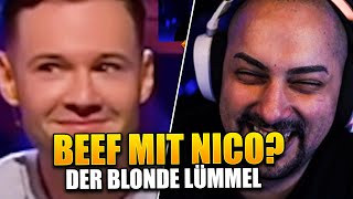 BEEF MIT NICO  Amar reagiert auf DER BLONDE LÜMMEL von Hungriger Hugo [upl. by Anileva51]