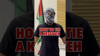 How To Tie A Keffiyeh [upl. by Yltsew855]