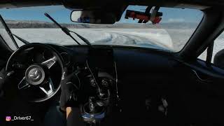 Frozen lake  MX5ND  Rally Track Foxtrot [upl. by Nuahsor]