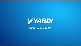 Procurement Streamlines on Yardi Procure to Pay [upl. by Anij]