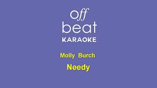 Molly Burch  Needy Karaoke Verison [upl. by Htilil853]