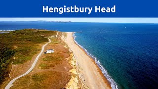 Hengistbury Head England  Drone Flight [upl. by Kessel968]