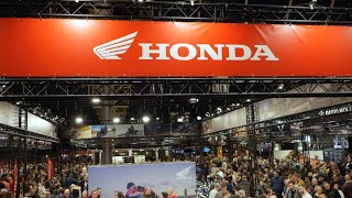 Honda Motorfietsen  MotorBeurs Utrecht [upl. by Anilyx]